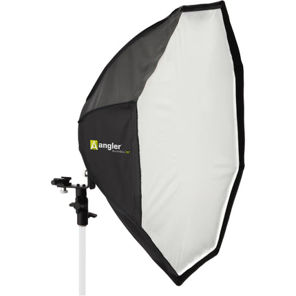 Angler BoomBox 26 pulgadas para flashes de zapato con difusor y plato deflector