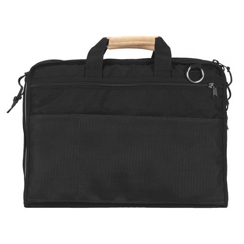 PortaBrace DC-3VB Estuche para Director Negro para Laptop de 17 Pulgadas con Correa Ajustable