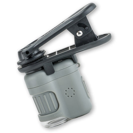 Carson MicroMini Microscopio de Bolsillo con Luz LED y Adaptador Smartphone
