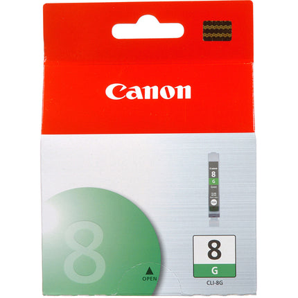 Cartucho de tinta Canon CLI-8 verde para impresoras PIXMA Pro9000 y Pro9000 Mark II