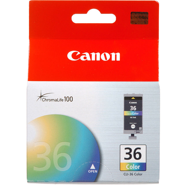 Canon CLI-36 Tinta Tricolor para Impresoras Mini320 Mini260 IP100 IP110 TR150