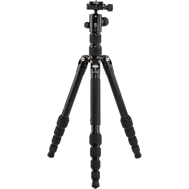 Benro Tripster Travel Trípode de Viaje Serie 0 Aluminio Negro 13.2-54.7 pulgadas de altura máxima 13 libras carga máxima