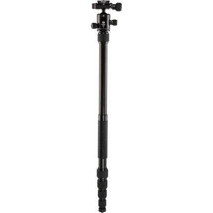 Benro Tripster Travel Tripod 1 Series Trípode de Aluminio Negro 59.3" Máx Carga 18 lb Con Cabeza Esférica y Maletín