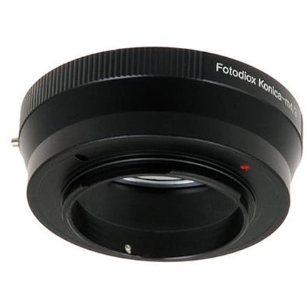 FotodioX Konica AR Adaptador de Lente para Cámaras Micro Cuatro Tercios Aluminio Anodizado