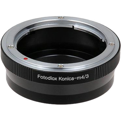 FotodioX Konica AR Adaptador de Lente para Cámaras Micro Cuatro Tercios Aluminio Anodizado