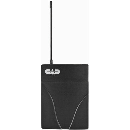 CAD StageSelect WX1610 Sistema Inalámbrico Bodypack con Micrófonos Lavalier Earworn y Cable para Guitarra 100 Canales UHF