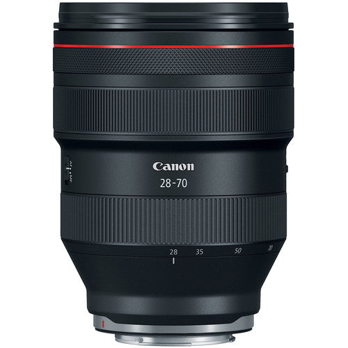 Canon RF 28-70mm f2 L USM Objetivo zoom con apertura f2 y motor ultrasónico AF