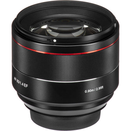 Samyang AF 85mm f1.4 EF Objetivo para Canon Montura EF Full Frame