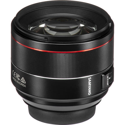 Samyang AF 85mm f1.4 EF Objetivo para Canon Montura EF Full Frame