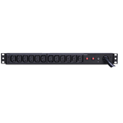 CyberPower PDU30BHVT12R PDU básico 12 tomas 16A protección 230V 10 pies