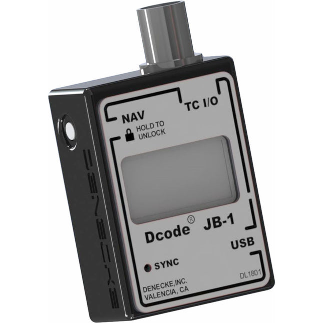 Denecke JB-1 Syncbox Generador de código de tiempo batería 150 horas USB