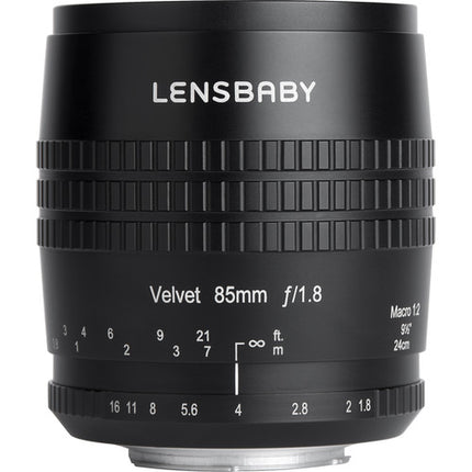 Lensbaby Pro Kit para Nikon F Lentes 85mm f1.8 35mm f2.8 Estuche Nanuk 910