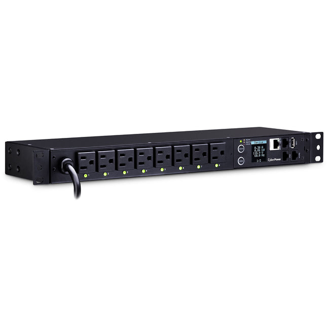 CyberPower PDU41001 Larguero Switched con 8 Tomas NEMA 5-15R 12ft