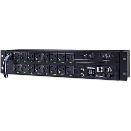 CyberPower PDU41003 PDU con 16 tomas NEMA 5-20R y enchufe NEMA L5-30P 12 pies