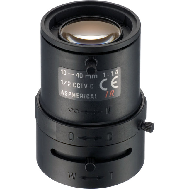 Tamron 12VM1040ASIR Lente Manual Infrarrojo 10-40mm F1.4 C-Mount 1/2"