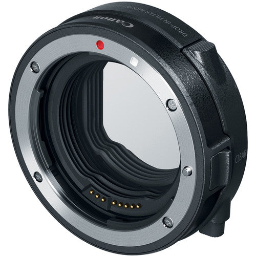 Canon Drop-In Filter Mount Adapter EF-EOS R con filtro ND variable 1.5 a 9 pasos resistente agua y polvo