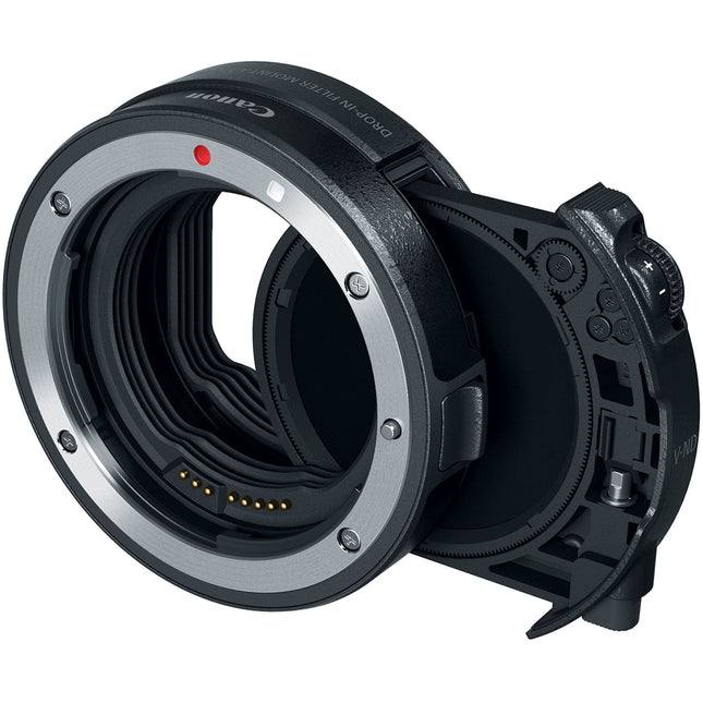 Canon Drop-In Filter Mount Adapter EF-EOS R con filtro ND variable 1.5 a 9 pasos resistente agua y polvo