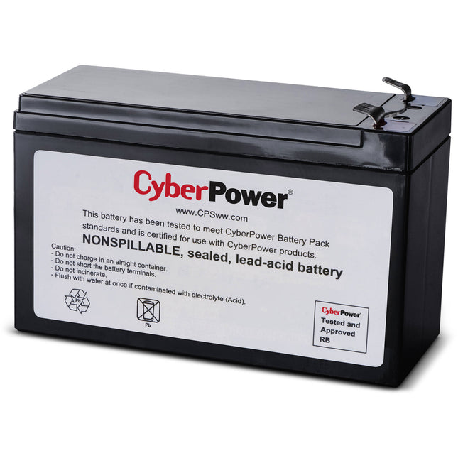 CyberPower RB1270B Cartucho Batería Reemplazo UPS 12V 7Ah Sellada