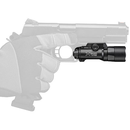 SureFire X300 Ultra Linterna LED para Armas 1000 Lúmenes Montura T-Slot Negra