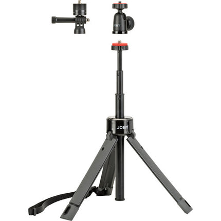 JOBY TelePod PRO Kit trípode ajustable 10 a 27 pulgadas soporte 3 garras