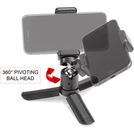 SHAPE Trípode para Smartphone y Grip Selfie con Cabezal Bola 360°
