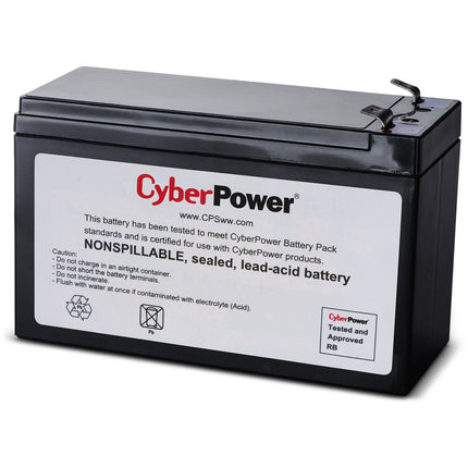 CyberPower RB1280A Cartucho de Batería para UPS 12V 8Ah Sellada