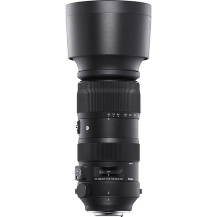 Sigma 60-600mm f/4.5-6.3 DG OS HSM Objetivo para cámara SA estabilización óptica y motor AF ultrasónico