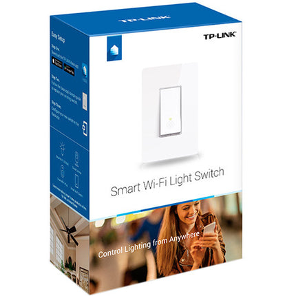 TP-Link HS200 Kasa Interruptor Inteligente Wi-Fi 2.4 GHz Blanco