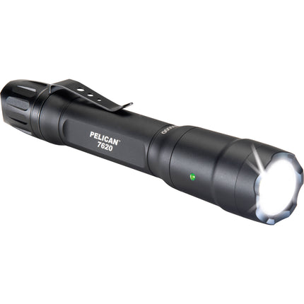 Pelican 7620 Linterna táctica 1124 lúmenes LED blanca CR123 AA 18650