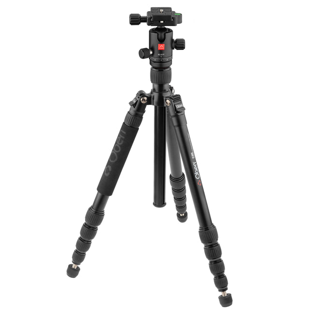 Oben AT-3565 Trípode de Viaje de Aluminio 61.8" 20 lb con Cabezal BZ-217T