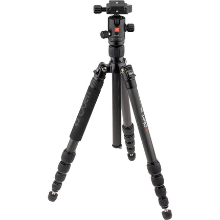 Oben CT-3565 Trípode de fibra de carbono 61.8" 20 lb BZ-217T Cabezal bola