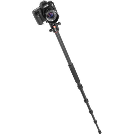 Oben CT-3586 Trípode de Viaje Fibra de Carbono 62.5" 27 lb con Cabezal BZ-226T
