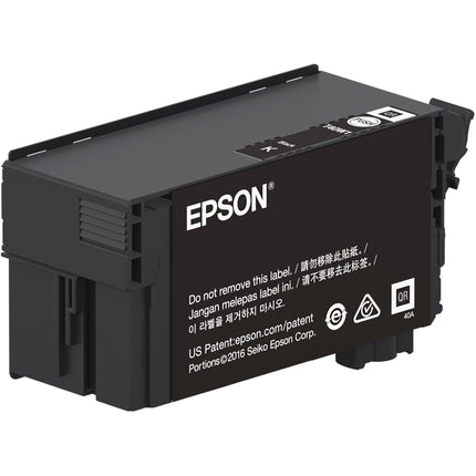 Cartucho de tinta negro Epson UltraChrome XD2 T40W 80mL para impresoras SureColor T3170 T5170