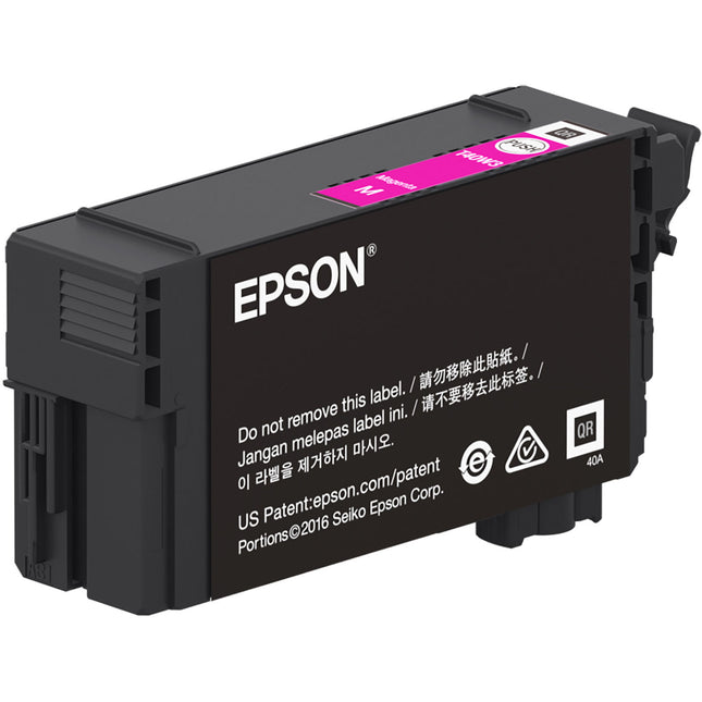 Cartucho de Tinta Magenta Epson UltraChrome XD2 T40W 50mL para Impresoras SureColor T3170 T5170