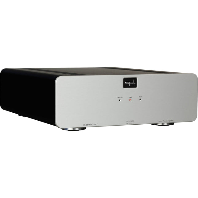 SPL Performer s800 Amplificador Estéreo de Potencia con Tecnología VOLTAiR Plata