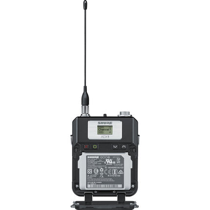 Shure 2CH Receiver Receptor Inalámbrico K ADX Bodypack SHOLNK 2B TL46