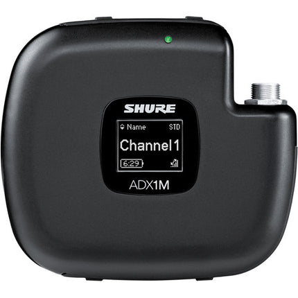 Shure ADX1M Transmisor Inalámbrico Digital Corporal 7 Horas Batería Recargable G57