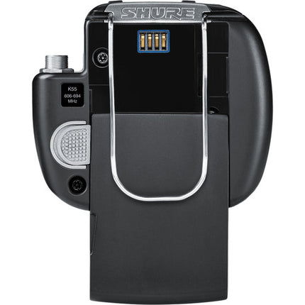 Shure ADX1M Transmisor Inalámbrico Digital Corporal 7 Horas Batería Recargable G57