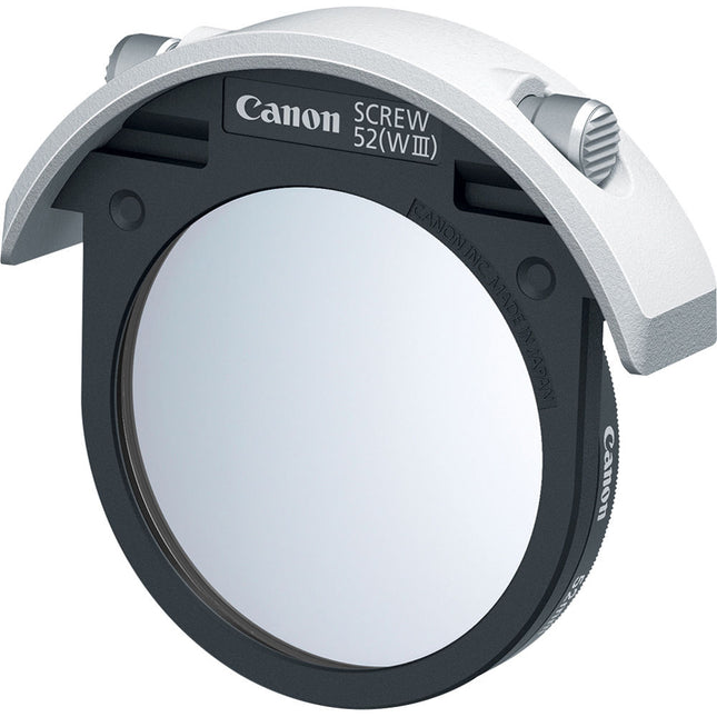 Canon Drop-In Portafiltros 52mm WIII con Filtro Protector Claro
