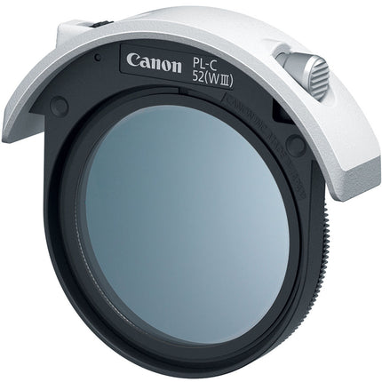 Filtro polarizador circular Canon Drop-In PL-C 52 para lentes 400mm f28 y 600mm f4 III