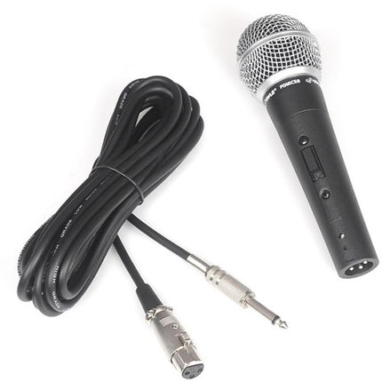 Pyle Pro PDMIC58 Micrófono Dinámico de Mano Respuesta 50 Hz-15 kHz con Cable XLR 15'