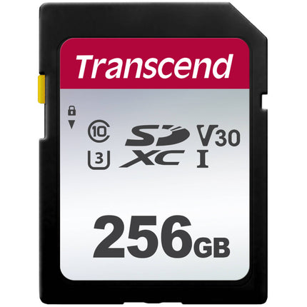 Transcend 256GB 300S Tarjeta de Memoria SDXC UHS-I V30 Clase 10 Velocidad 100MB/s
