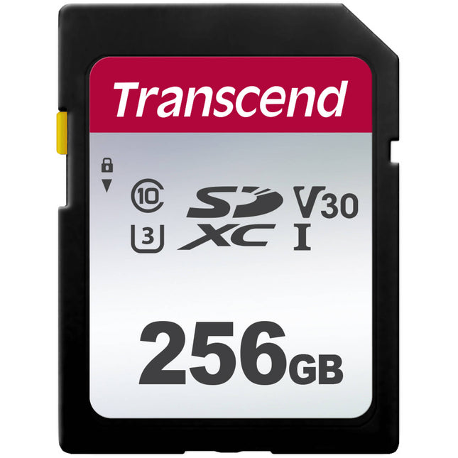 Transcend 256GB 300S Tarjeta de Memoria SDXC UHS-I V30 Clase 10 Velocidad 100MB/s