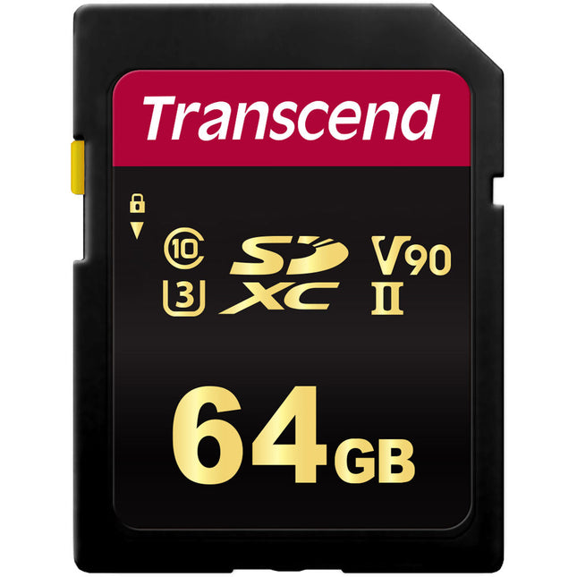 Transcend 64GB 700S UHS-II Tarjeta de Memoria SDXC 285MB/s 180MB/s