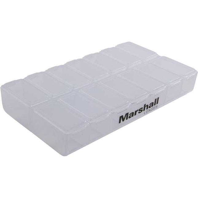 Marshall Electronics Kit de lentes M12 fijas 2.3 a 16mm 3MP con estuche