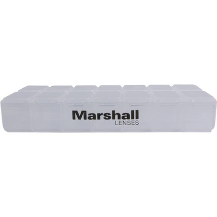 Marshall Electronics Kit de lentes M12 fijas 2.3 a 16mm 3MP con estuche