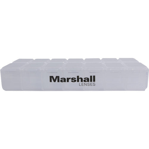 Marshall Electronics Kit de lentes M12 fijas 2.3 a 16mm 3MP con estuche