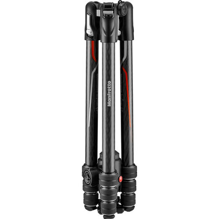 Manfrotto Befree GT trípode de fibra de carbono 163 cm carga 12 kg con cabezal 496 y bolsa acolchada