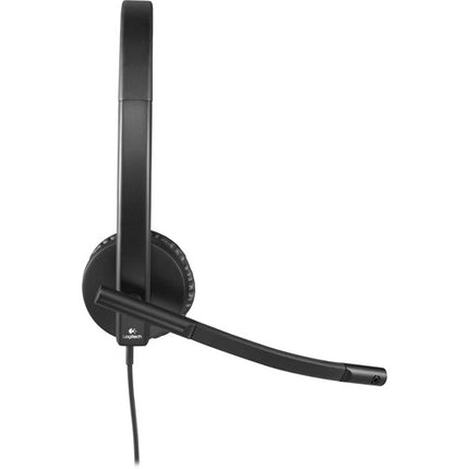 Logitech H570e Auricular USB Mono Cableado para Video Conferencia con Cancelación de Ruido