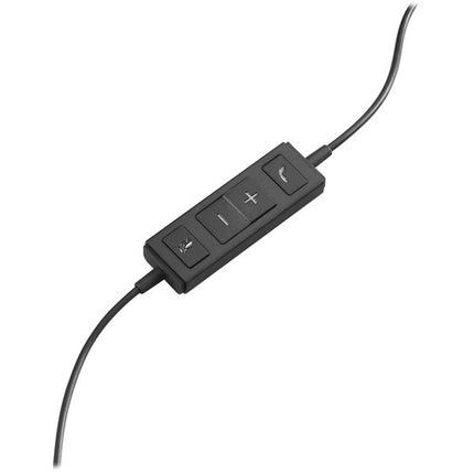 Logitech H570e Auricular USB Mono Cableado para Video Conferencia con Cancelación de Ruido